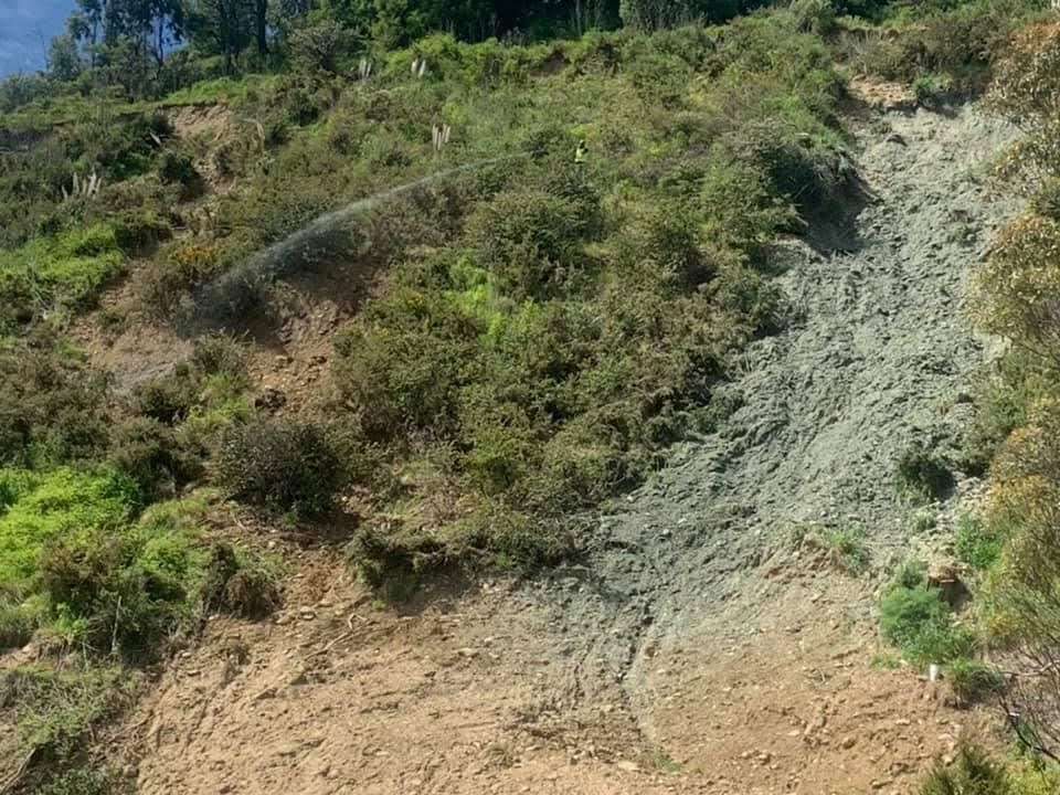 Commercial Hydroseeding Nelson slips