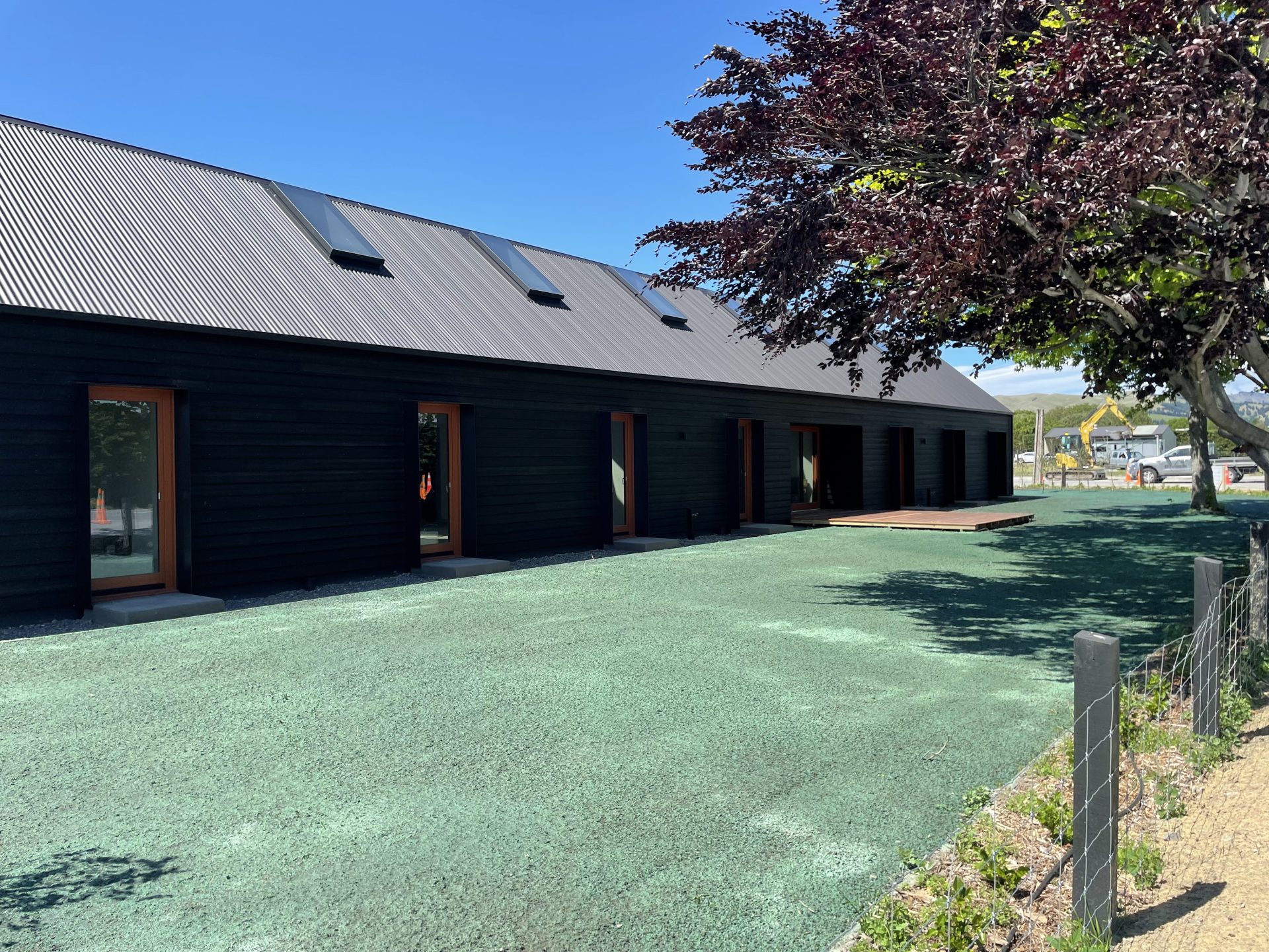 Guthrie job hydroseeding 2