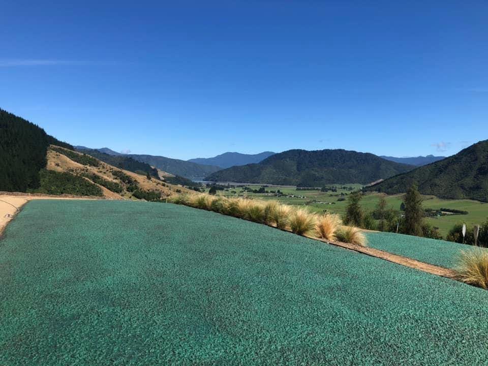 Hydroseeding View